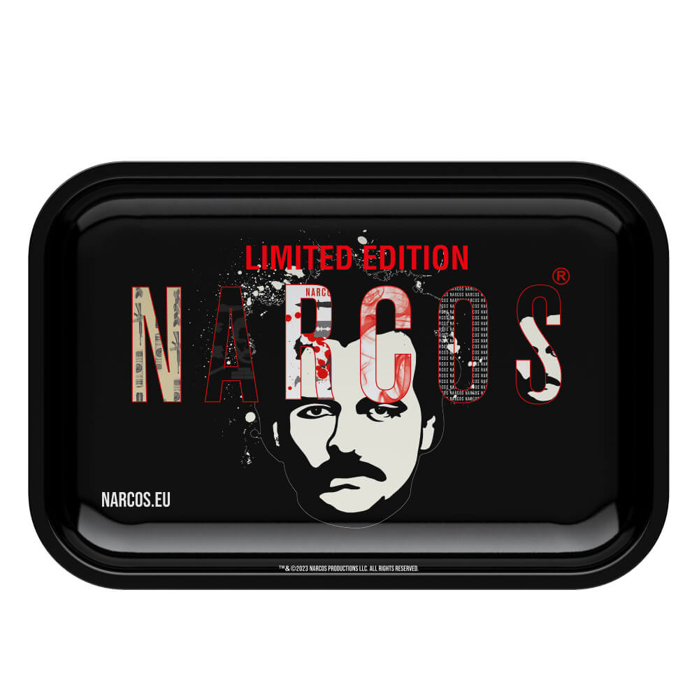 Bandeja Narcos EDIÇÃO LIMITADA Metal Preto Médio 19x29cm